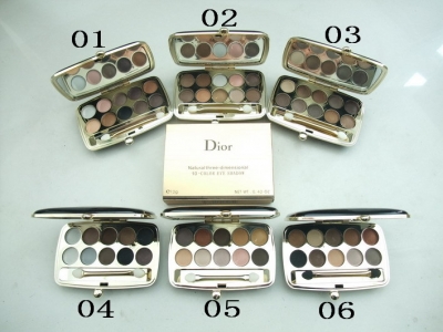 Dior Cosmetics Online Natural Three-Dimensional 10-Color Eye Shadow 12G 0.42OZ
